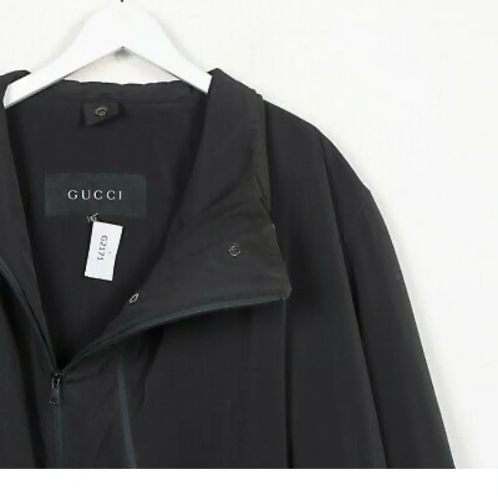 Gucci off‎ center zip up jacket